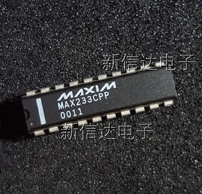 MAX233CPP   原码进口芯片  自家现货测试好 【直插DIP20】