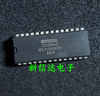 ICL71C03ACPI 原码进口芯片 自家现货测试好【直插DIP28】
