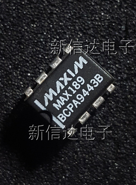 MAX189BCPA   原码进口芯片  自家现货测试好  【直插DIP8】