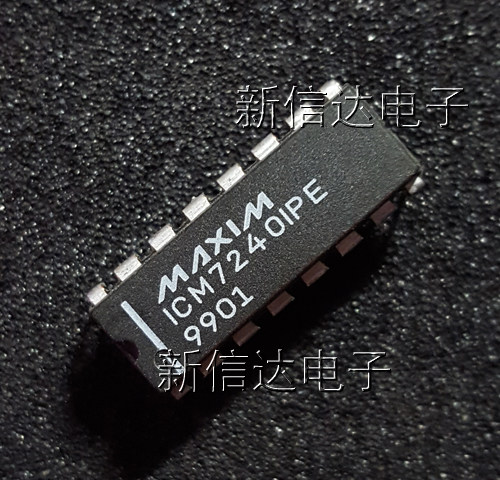 ICM7240IPE    原码进口芯片 自家现货测试好【直插DIP16】