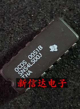 SN54LS00J   原码进口IC  自家现货测试好【陶瓷CDIP14】