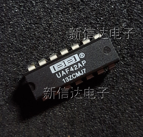 UAF42AP   原码进口芯片 自家现货测试好 【直插DIP14】