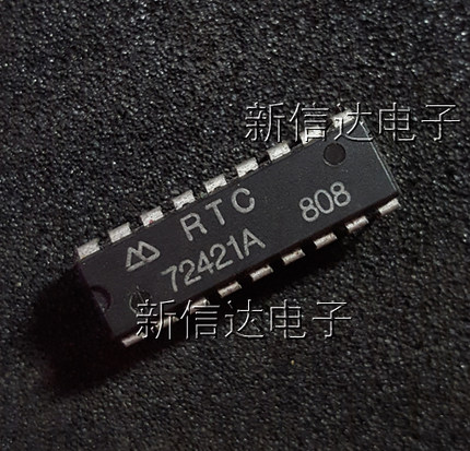 RTC72421A/B   原码进口芯片 自家现货测试好 【直插DIP18】