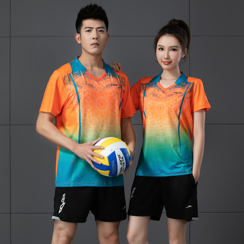 2022新款正品羽毛球排球服比赛