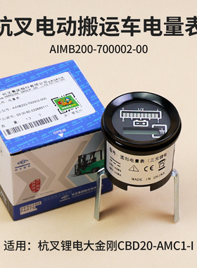 杭叉锂电池大金刚CBD20-AMC1-I 电量表AIMB200-700002-00表头48V