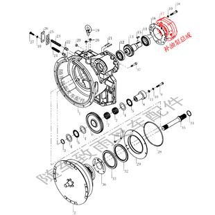 叉车变速箱补油泵YQX100-3000供油泵杭叉XAG87 XA50 5 10T XR100