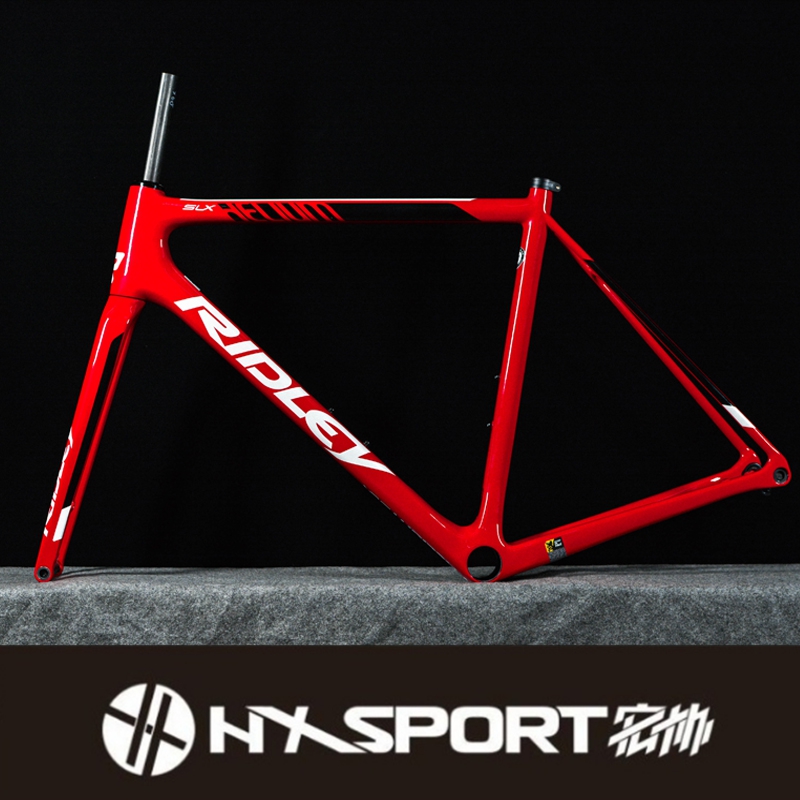 比利时 Ridley  Helium SLX Disc 车队版本 碟刹车架 diy整车