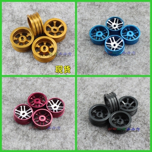 伟力1:28遥控蚊车284131配件金属轮毂轮胎K969 K989 K999 284010
