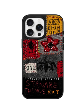 美剧怪语编织适用于苹果14全包17pro创意14简约15小众15pro时尚16pro艺术16promax高级16全包13pro暗黑14pro