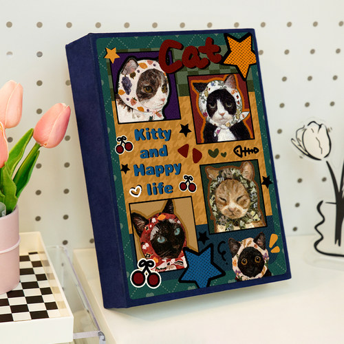 插页式新款相册本亲肤绒布封面