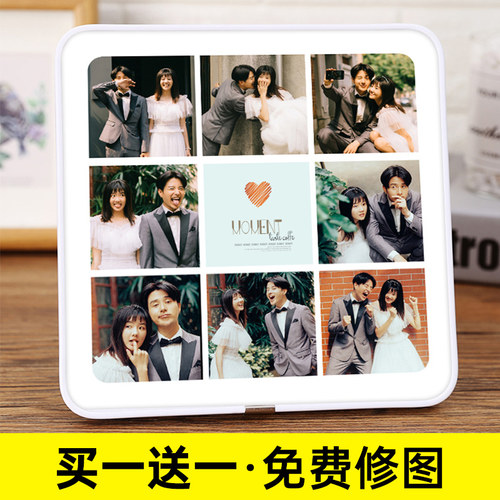 九宫格相框摆台照片定制挂墙创意