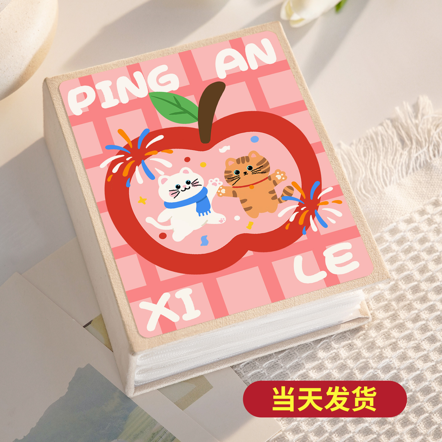 影楼高端定制相册五寸拍立得相册