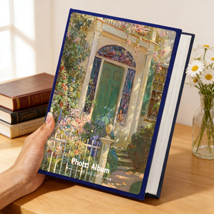 6寸相册本纪念册家庭大容量情侣宝宝照片345寸7五六插页收纳影集