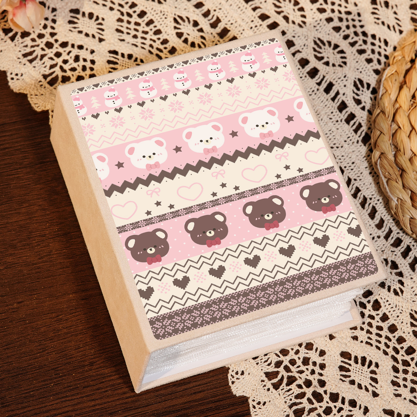 卡通插页明星卡片收集相册