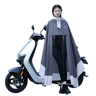 电动车雨衣长款全身防暴雨加厚加大男女款电瓶摩托车成人外穿雨披
