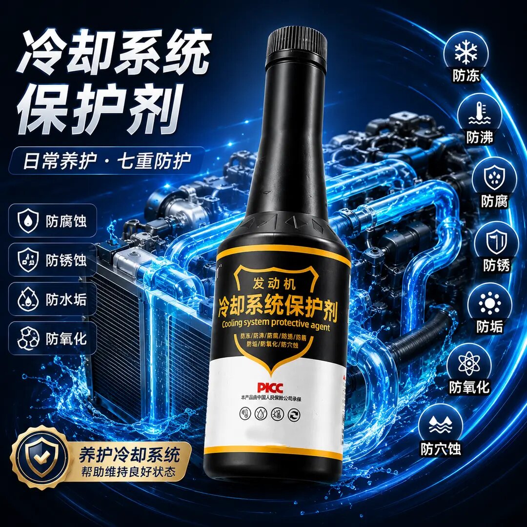 汽车发动机冷却系统保护剂专治高温开锅不制冷抗磨损散热器冷却液