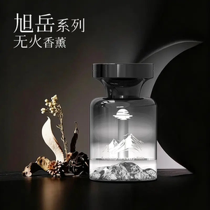 旭岳系列无火车载香薰高级感香氛车内持久留香去异味空气清新香水