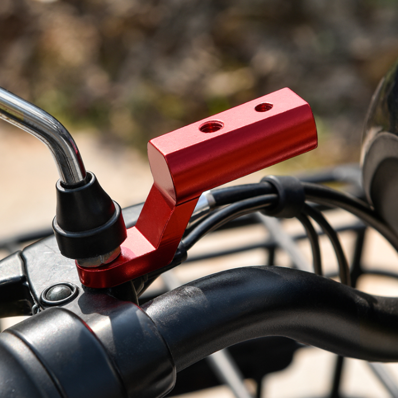 适用九号M85C电动车多功能扩展支架F90M小牛全系后视镜拓展杆改装