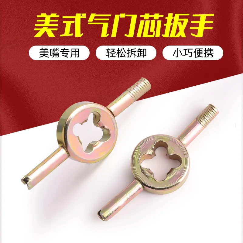内胎调节放气扭气门嘴拧心工拆装
