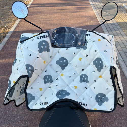 适用九号N370C电动车挡风被冬季9加厚加大电瓶车防风被N3改装件70