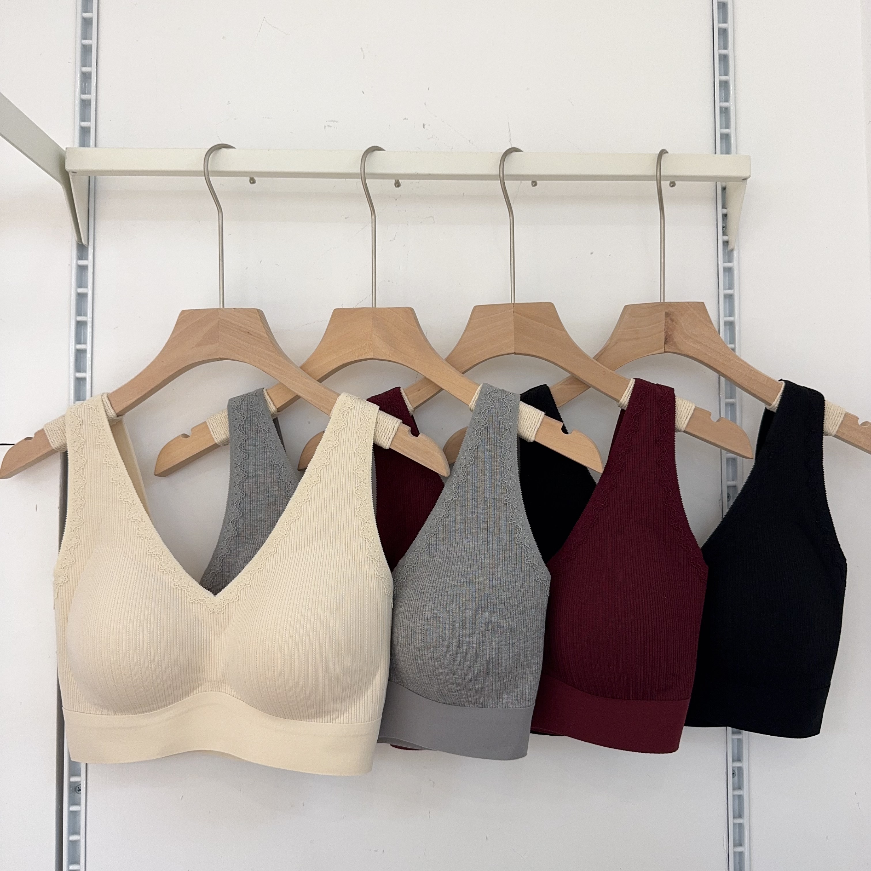 古妃2025秋冬磨毛螺纹美背内衣女背心式一体杯聚拢无钢圈文胸罩,女士内衣/男士内衣/家居服,文胸,淘宝优惠券,粉丝福利购,淘宝优惠卷