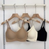 古妃2025新款 时尚 无痕运动内衣女聚拢小胸显大防下垂文胸罩水滴杯