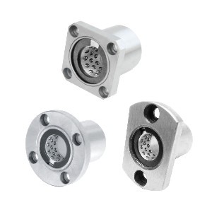 带法兰线性滚珠衬套 双衬型LBHRW LBHSW LBHCW6 8 10 12 16 20 25