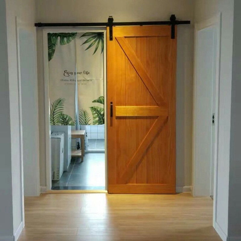 北欧谷仓门带镜子书架门衣帽间移门原木双开卫生间带锁厨房门实木|ruв категории весь дом настройки, дверь, крытый дверь - от Buy2taobao.com для оказания профессиональной услуги покупки агента Taobao