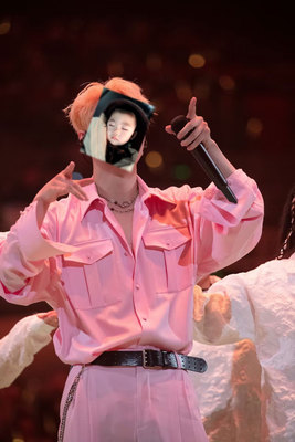明星同款粉色衬衫套装衬衫男女班演唱会拉丁舞裤爵士团队演出服