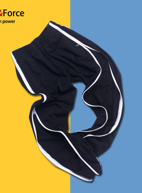 潮男欧美街头束脚裤宽松侧边全开修身嘻哈长裤秒脱可拆分篮球裤子