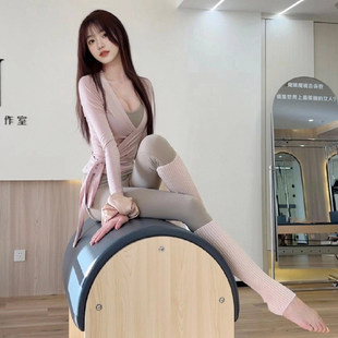 2026超火瑜伽服上衣女训练服套装高级感秋冬普拉运动健身服长袖