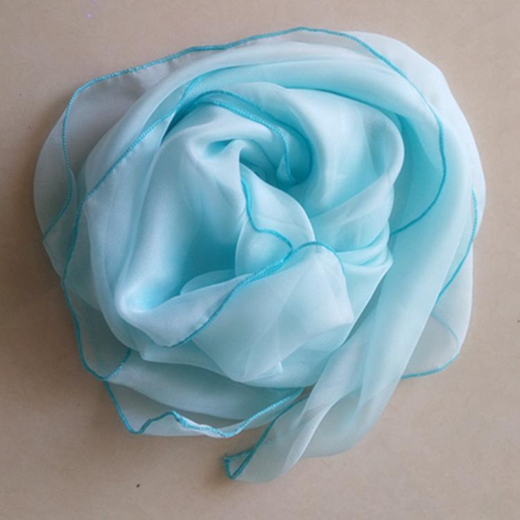 六级双脚转儿童跳舞丝巾手绢花北京舞蹈学院中国舞纱巾考级用道具