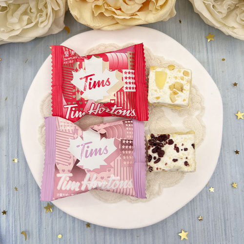 Tims坚果蓝莓奶芙雪花酥高端喜糖结婚喜糖休闲零食伴手礼品