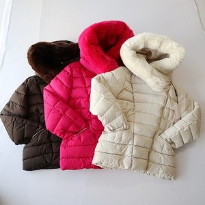 冬季女长袖棉服外套连帽斜拉链修身纯色时尚百搭短款棉衣C8