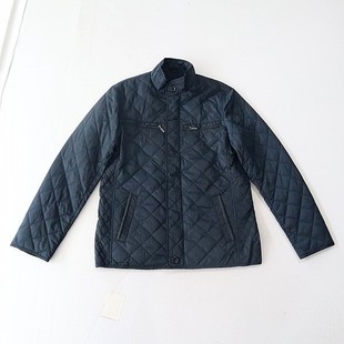 夹棉夹克外套立领拉链暗扣宽松多口袋百搭上衣D9 男长袖 春秋季 新品