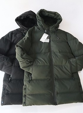 冬季男长袖羽绒服外套连帽拉链宽松休闲印花青年时尚百搭棉服D23