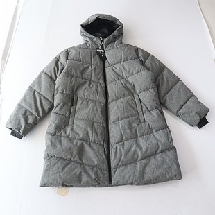 长袖 男女中长款 棉服外套连帽拉链宽松加厚保暖棉衣D7 新品 冬季