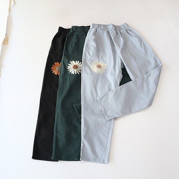 春夏秋季女休闲裤松紧腰宽松刺绣哈伦裤时尚百搭萝卜裤长裤H5,女装/女士精品,休闲裤,淘宝优惠券,粉丝福利购,淘宝优惠卷