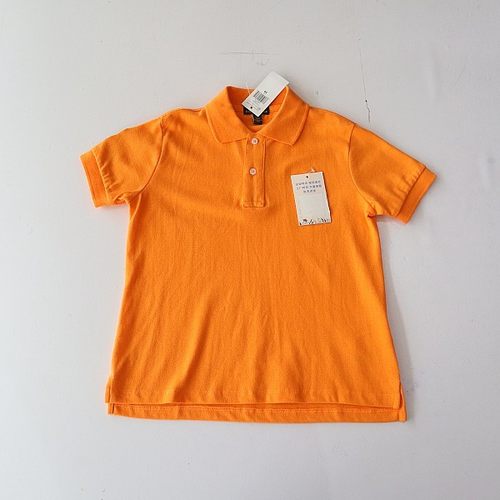 夏季新品男女童短袖T恤Polo衫棉宽松休闲刺绣透气中大童上衣C10