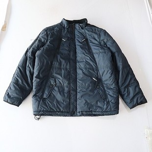 百搭棉衣D6 棉服外套立领拉链暗扣宽松休闲多口袋时尚 冬季 男长袖