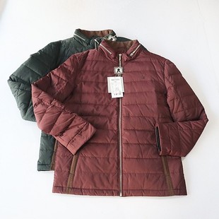 百搭棉服D11 羽绒服外套立领拉链宽松休闲青年时尚 秋冬季 男长袖