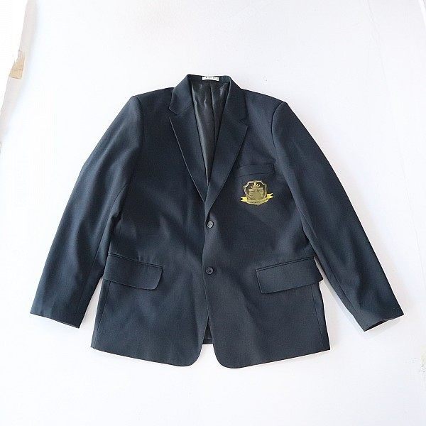 春秋季男长袖西装外套西服领纽扣宽松休闲后开叉刺绣百搭上衣C1M,男装,休闲西服,淘宝优惠券,粉丝福利购,淘宝优惠卷