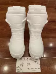 Customized Version of Rick's Dark Style, Avant-Garde Dark Ro, Mummy Inverted Triangle Dark Style Thick-Soled Short Boots