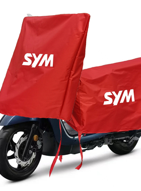 适用三阳Fiddle125飞度150 4 3摩托车车罩座位罩车头套防晒雨半罩