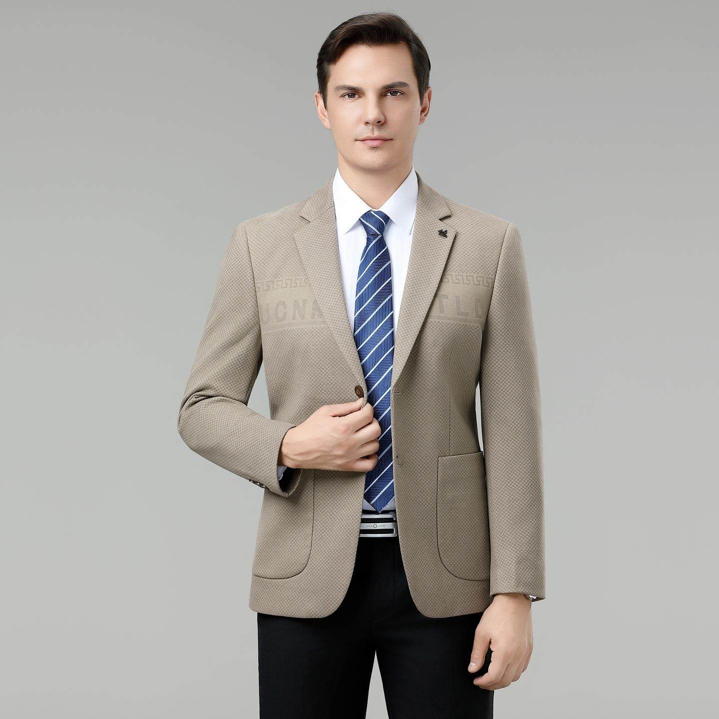 高羊毛8516单西装男商务闲休西服男士免件烫中年单西外端套秋冬厚,户外/登山/野营/旅行用品,其他户外服装,淘宝优惠券,粉丝福利购,淘宝优惠卷