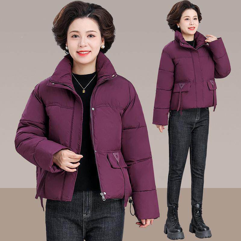 妈妈棉服冬季外套短款新小款个子秋棉84162796冬袄女冬中老年人装