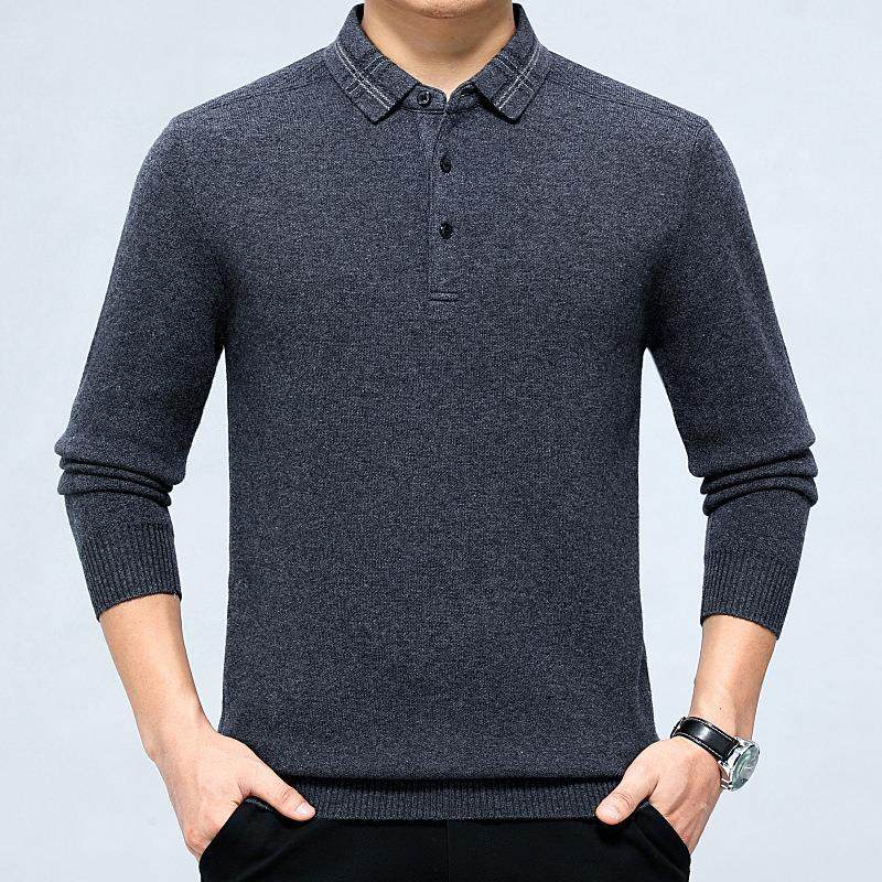 冬季新款中年男士绒QRB时尚纯色长袖羊翻领衣爸爸毛装舒适保暖衫,个性定制/设计服务/DIY,工作服/校服/商务服定制/加工,淘宝优惠券,粉丝福利购,淘宝优惠卷