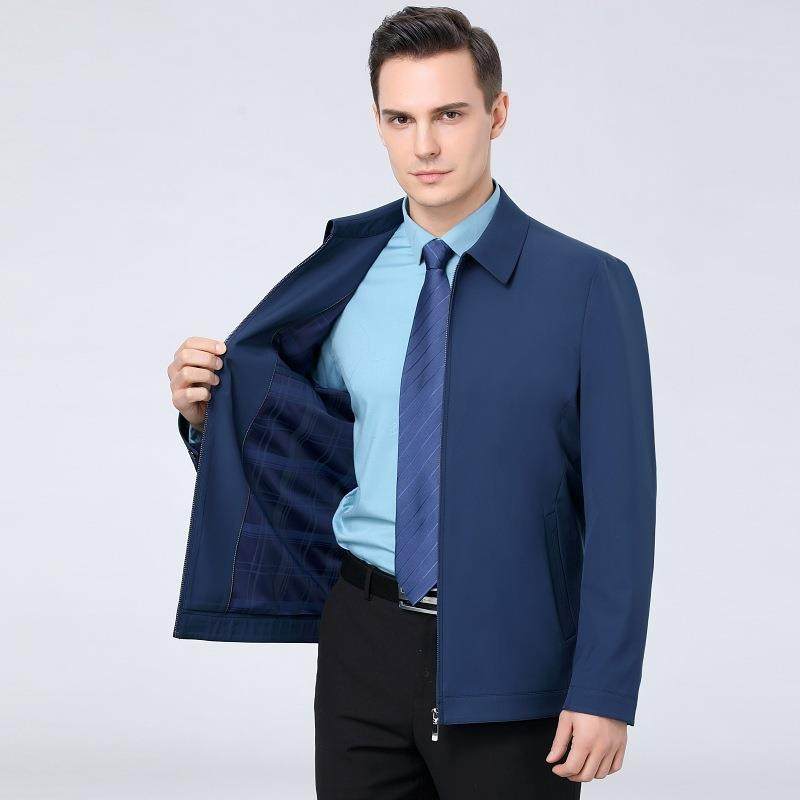 款春秋季新中年夹克男士外薄款翻领商务休闲套老年2188-R男装夹中,户外/登山/野营/旅行用品,其他户外服装,淘宝优惠券,粉丝福利购,淘宝优惠卷