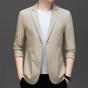 商务青中便西装 男休闲西秋服季 PP潮流单西韩版 免烫99109 外年 新款