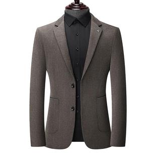 单件礼服2809 秋冬款 商务正休闲羊呢保西装 西服外暖套装 L上毛 男士